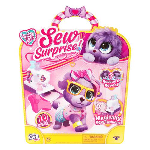 Scruff A Luvs Sew Surprise Pet - Assorted