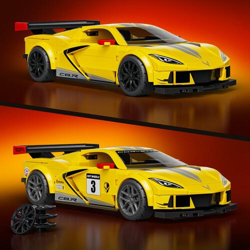 Mattel Brick Shop Hot Wheels Speed Series Corvette C8.R