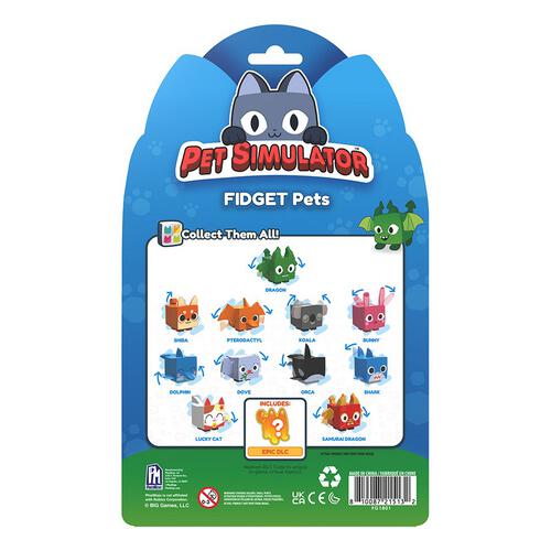 Pet Simulator Fidget Pets 4 Pack