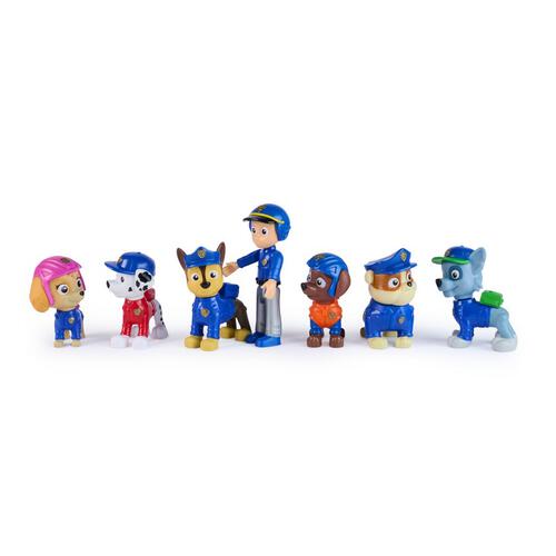 Paw Patrol Search & Rescue Team Figure Pack with 7 Collectible Figures