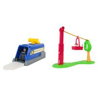 Paw Patrol Tower Mini Playset (Chase Launcher + Marshal Wire Slider) - Assorted