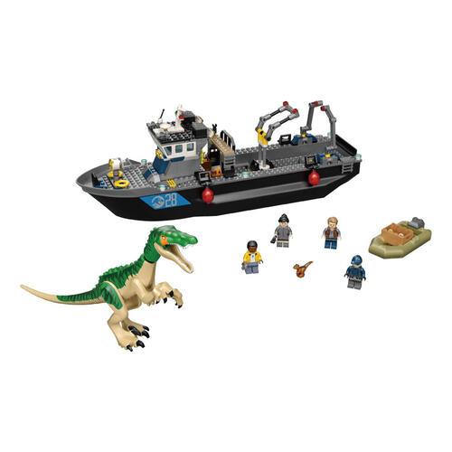 LEGO Jurassic World Baryonyx Dinosaur Boat Escape 76942