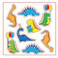 Invitation Card 6 Pieces (Dinosaurs)