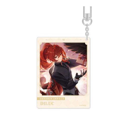 Genshin Impact Acrylic Keychain- Diluc (Day Of Destiny)