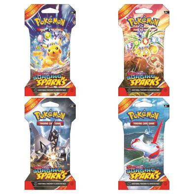 Pokémon TCG: Surging Sparks Sleeved Booster - Assortment