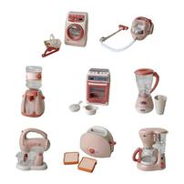 My Little Home Mini Iron (With Smoke) - Light and Sound (Beige)