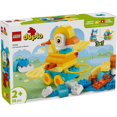 LEGO DUPLO Town 3in1 Animals on Wheels 10448