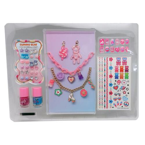 Hot Focus Gummy Chic Gummy Bear Fashion Manicure Nail Fashion Set
