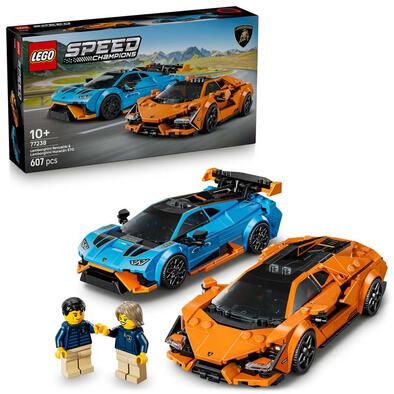 LEGO Speed Champions Lamborghini Revuelto & Hurac&aacute;n STO 77238