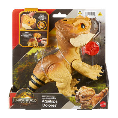 Jurassic World Rebirth Primal Protector Aquilops Dolores