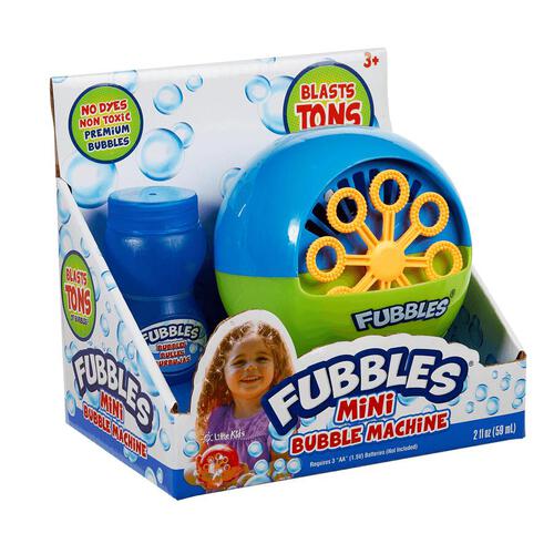 Fubbles Mini Bubble Machine - Assorted