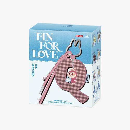 Pop Mart The Monsters Pin For Love Series- Letter Pendant Blind Box (N-Z)
