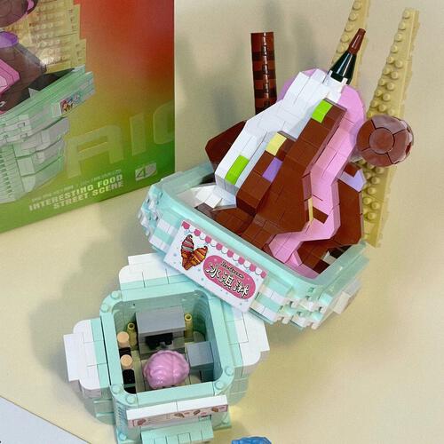 KOCO Food Street Ice cream Shop 942pcs