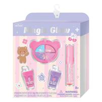 Hot Focus Magic Glow Critters Beauty Kit Washable Non-Toxic Makeup Toy Set