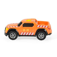 Speed City Construction And Police Car Twin Pack