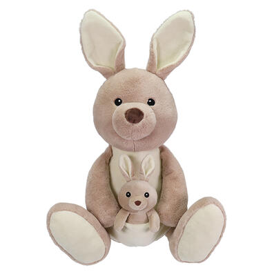playpop Mom N Baby Kangaroo Plush