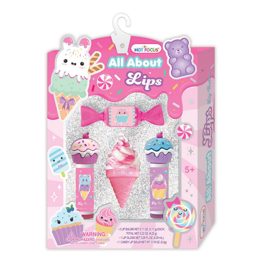 Hot Focus Sweets All About Lip Glosses Set Cosmetic Set | Toys