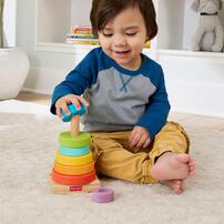 Fisher Price Wood Ring Stacker