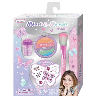 Hot Focus Tie Dye Butterfly Blush Brush Beauty Kit