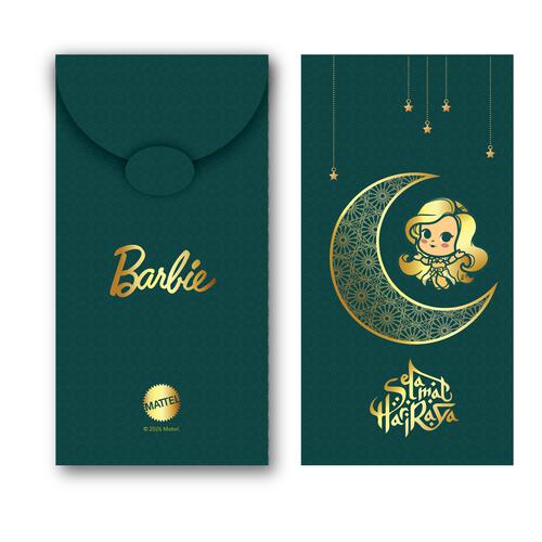 GWP 2026 MATTEL RAYA GREEN PACKET (PACK OF 5)