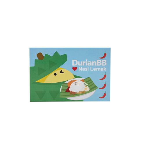DURIANBB POST CARD NASI LEMAK