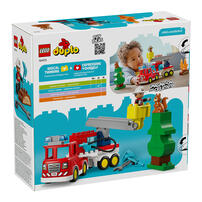 LEGO Duplo Fire Truck with Hose and Firefighter 10473