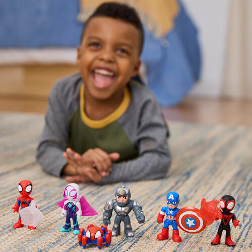 Marvel Spidey and His Amazing Friends Rhino Roundup Set