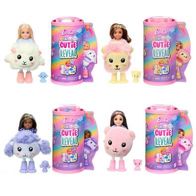 Barbie Cutie Reveal Cozy Cute Tees Series Chelsea Dolls - Assorted