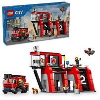 LEGO City Fire Station with Fire Engine 60414