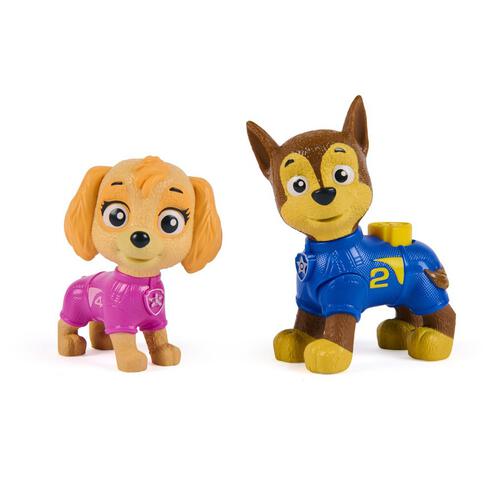 Paw Patrol Kick & Score Soccer Pups Set - Chase & Skye