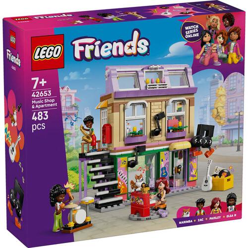 LEGO Friends Music Shop & Apartment 42653