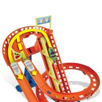 Hot Wheels City Roller Coaster Rally + 5dcc
