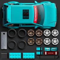 Hot Wheels Speed Series Honda Custom Civic