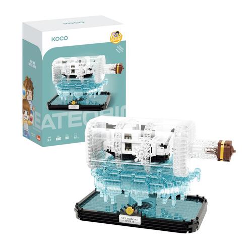 KOCO Drift Bottle White Ship Steamboat Willie Micro Mini