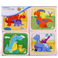 Universe Of Imagination -4Packs Baby Animals 3Pcs Jigsaw Puzzle