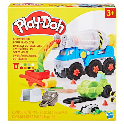 Play-Doh Road Work Fun