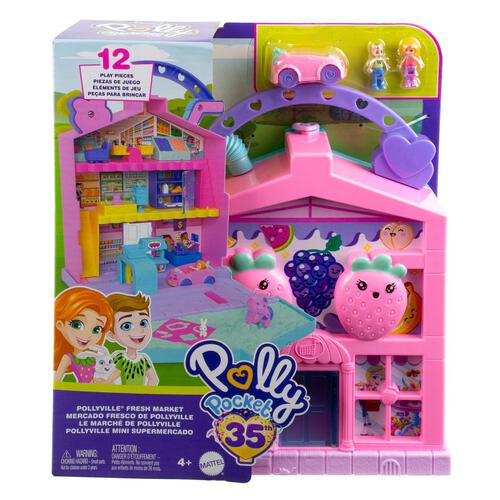 Polly Pocket Strawberry Milk Grocery Store