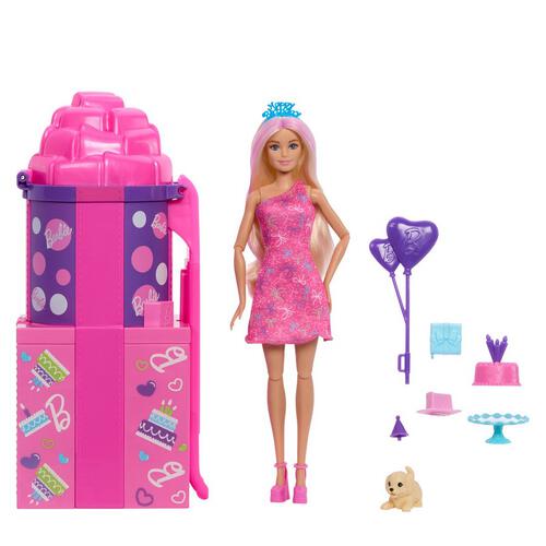 Barbie Party Unboxed Surprise & Slide