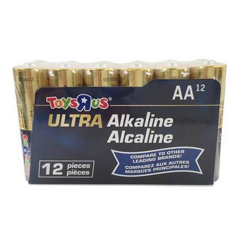 Ultra Alkaline AA Batteries 12 Pieces