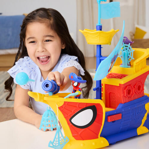 Marvel Water-Webs Webs Ahoy Bubble Pirate Ship