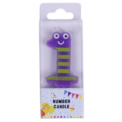 Figure Number 1 Candle