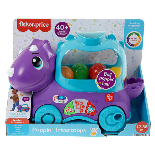 Fisher-Price Poppin Triceratops