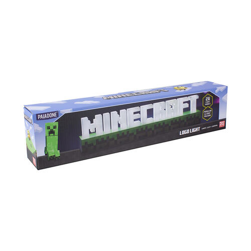 Paladone Minecraft Logo Light