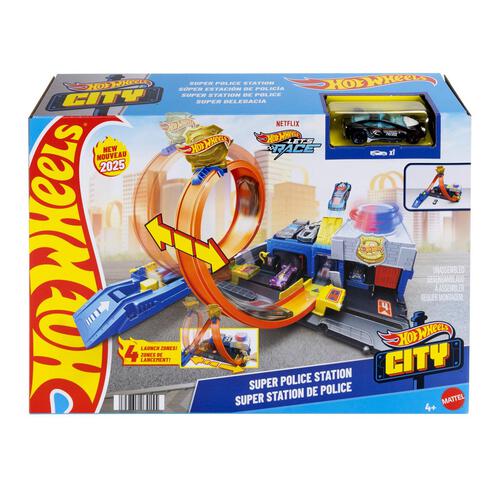 Hot Wheels City Super Police Station