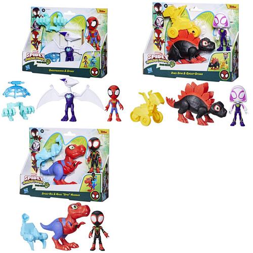 Spidey Amazing Friends Lg Dino Hero Acsry -Assorted