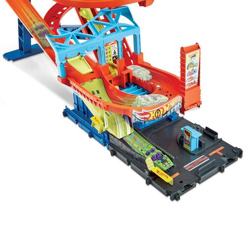Hot Wheels City Roller Coaster Rally + 5dcc