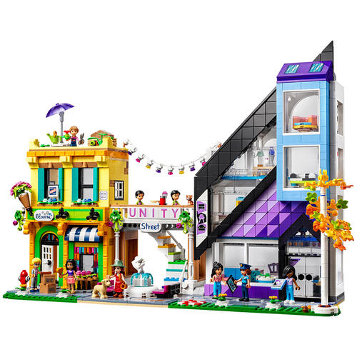 LEGO Friends Downtown Flower and Design Stores 41732