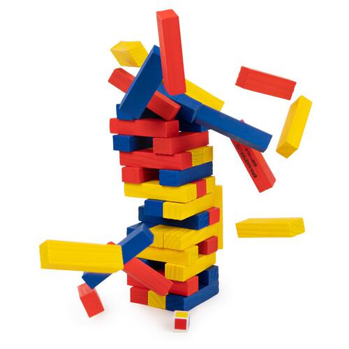 Cardinal Games Classic Rainbow Jumbling Tower
