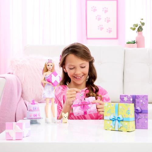 Barbie Party Unboxed Birthday Bow