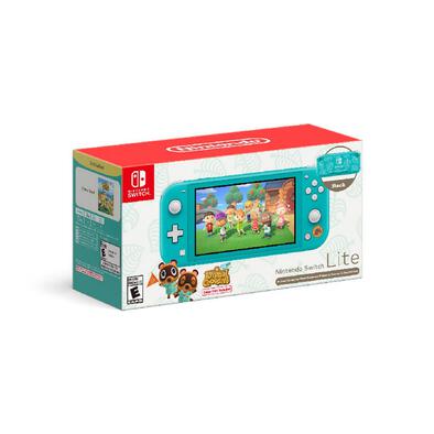 Nintendo Switch Lite Animal Crossing: New Horizons Timmy Tommy's Aloha Edition